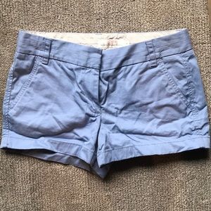 J.crew 3” chino shorts